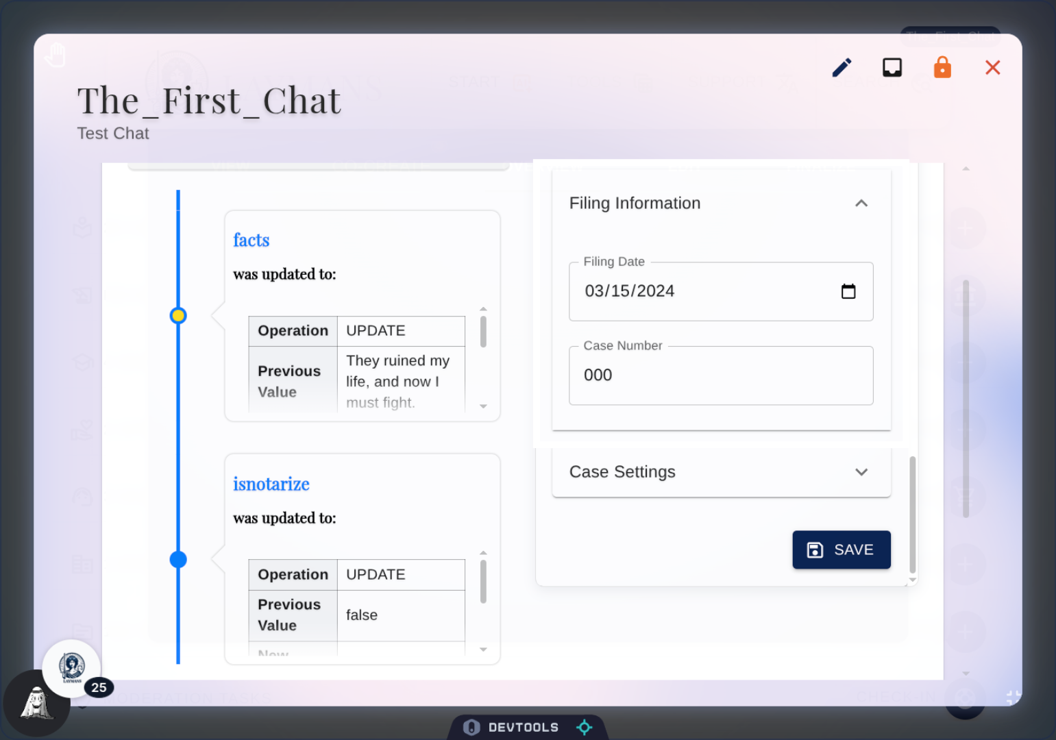 Select Filing Information