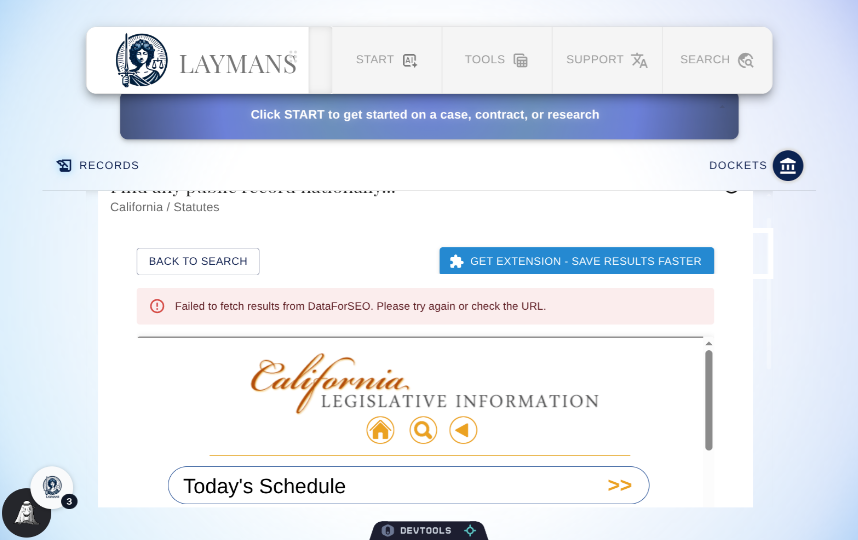 About Laymans Extension