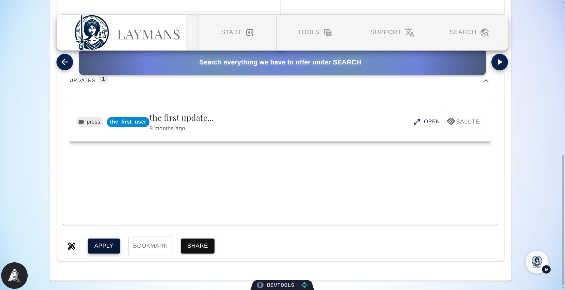 Click 'Apply' to apply