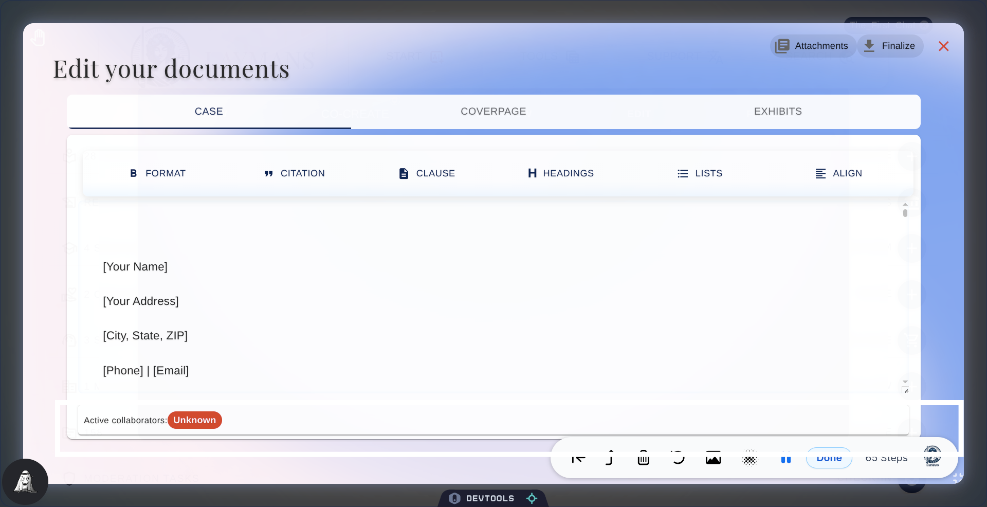 Secure Document Collaboration on Laymans