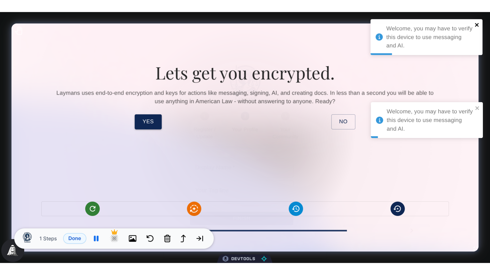 We'll come back to encryption