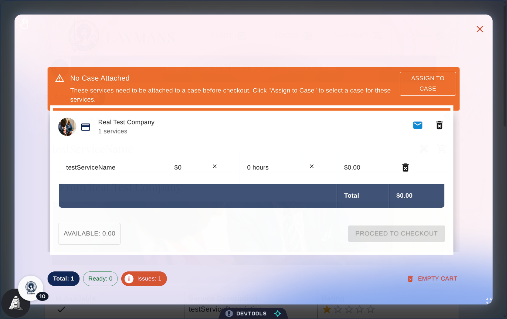 Review Service Summaries