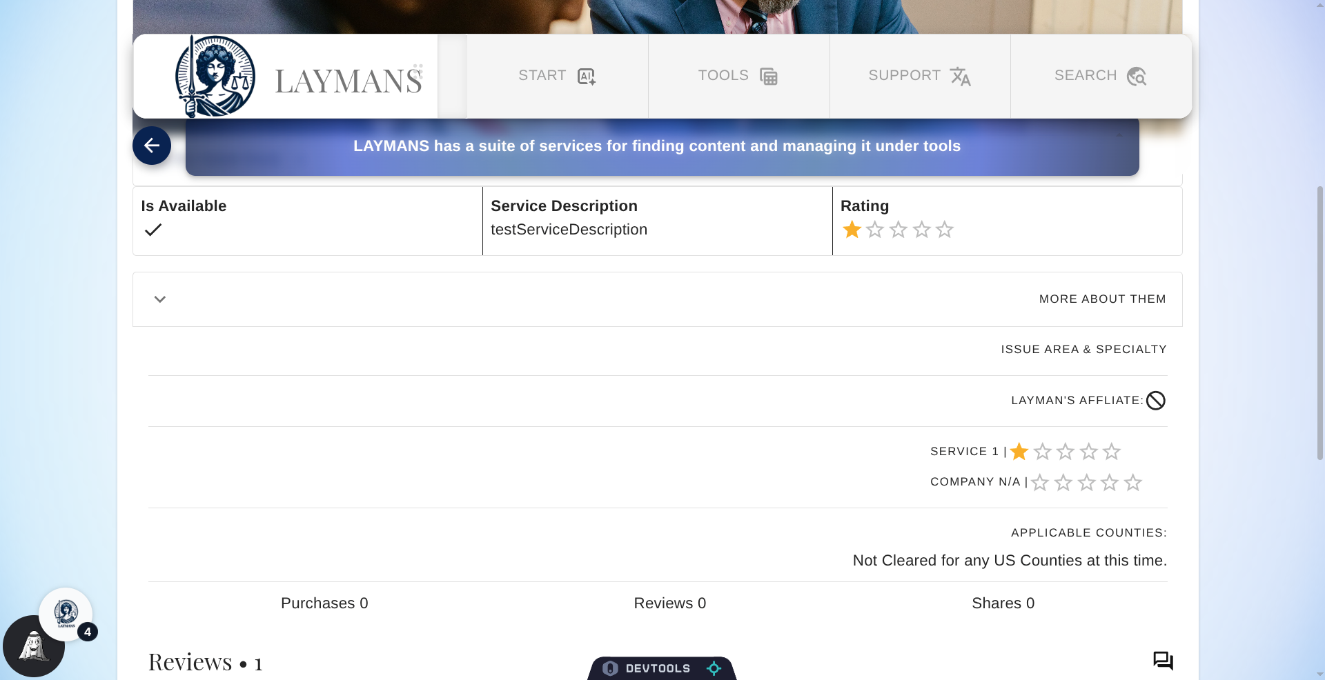 View Provider Background