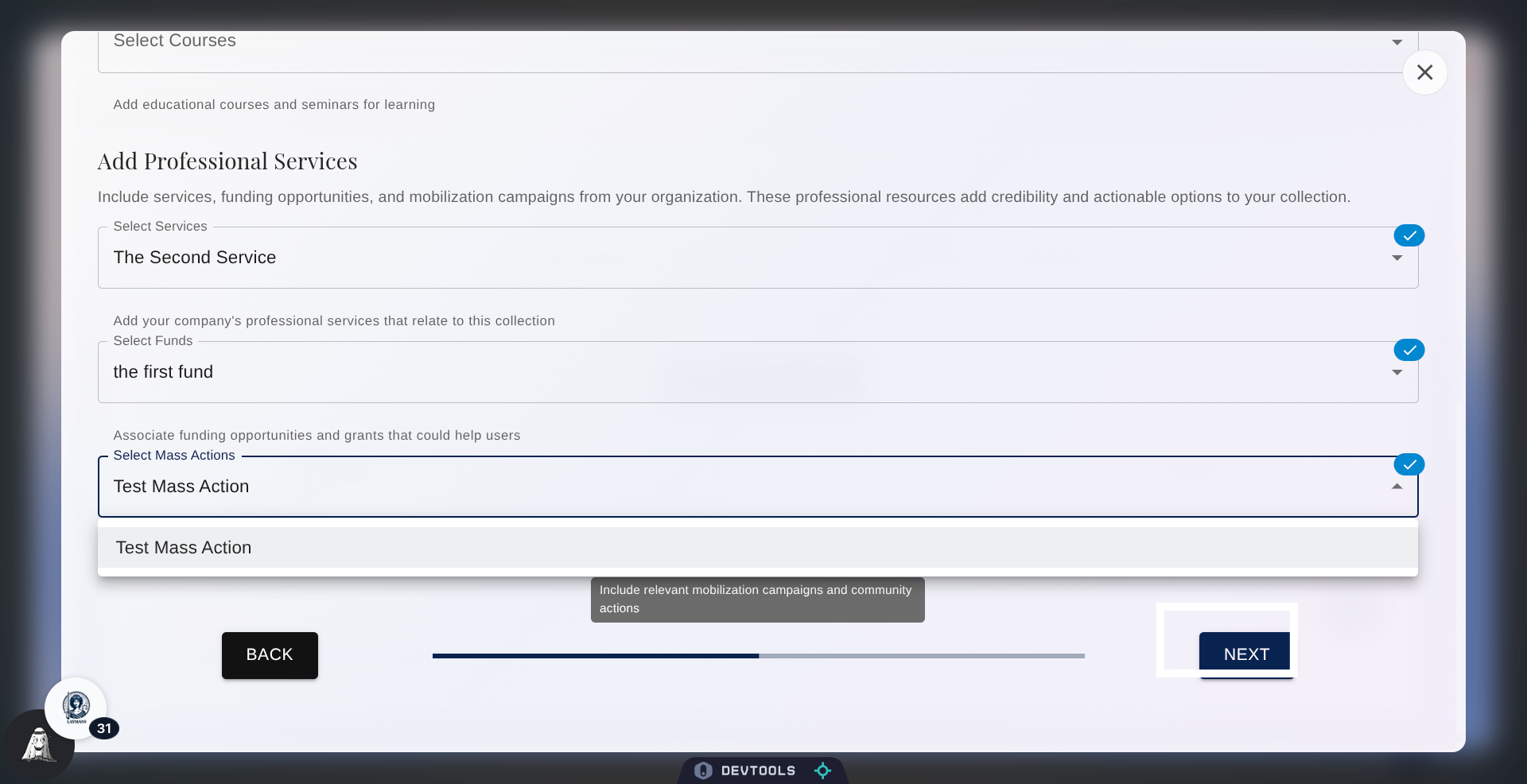 Proceed to Final Step