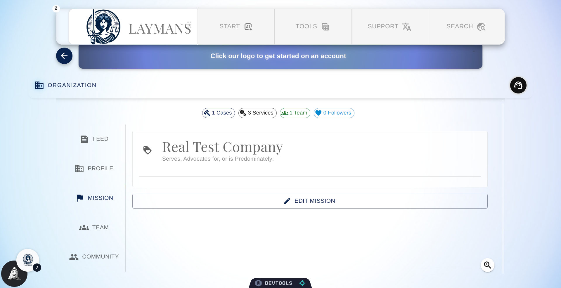 View Mission Details