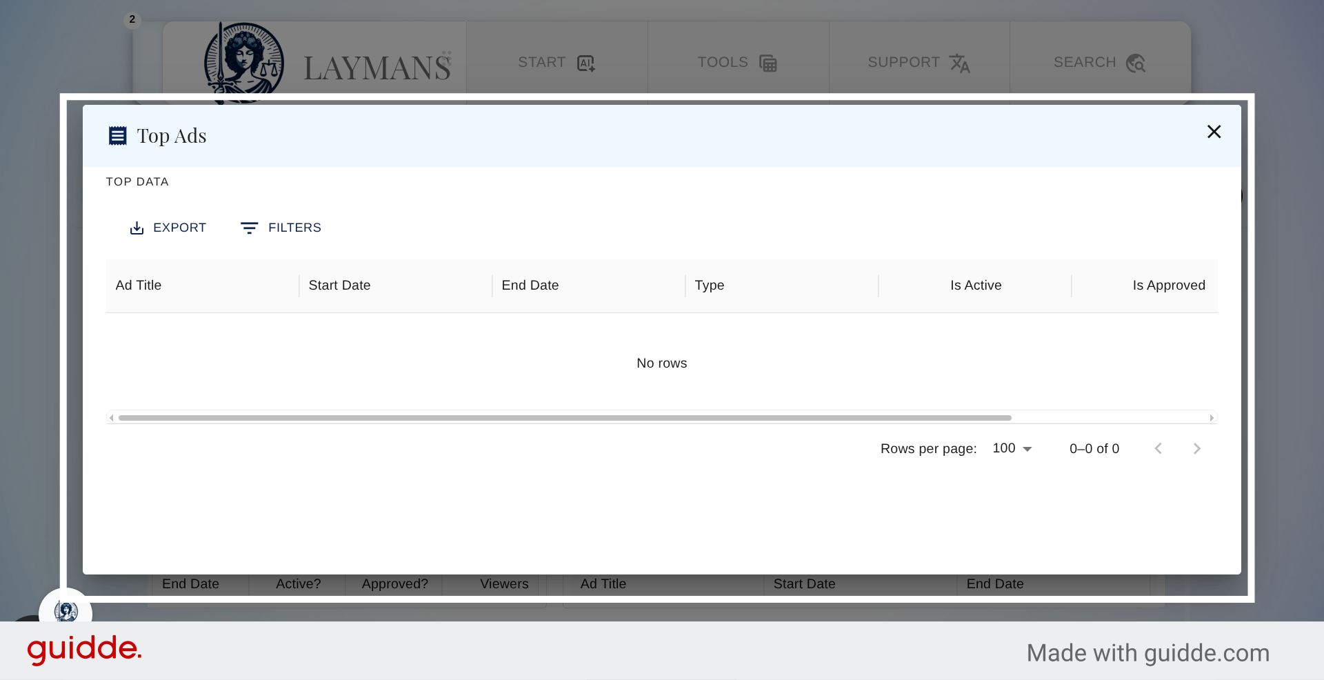 Export Advertising Data
