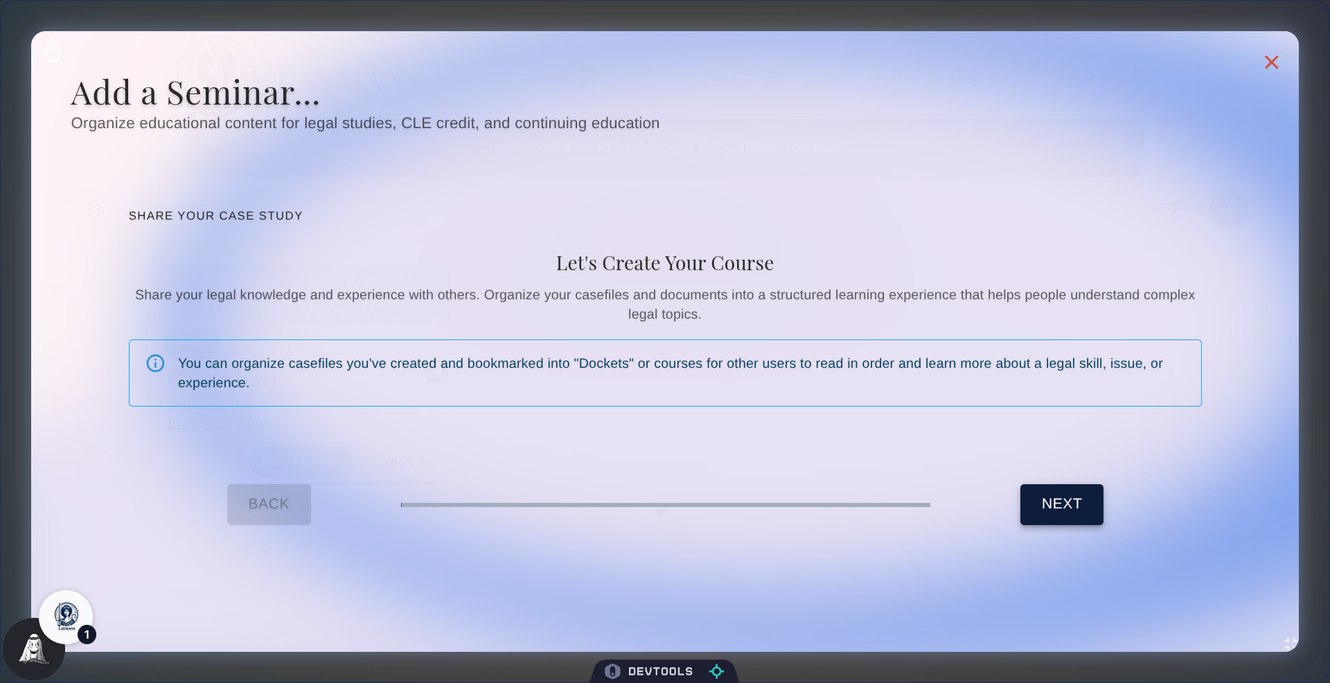Click 'Next' when you're ready