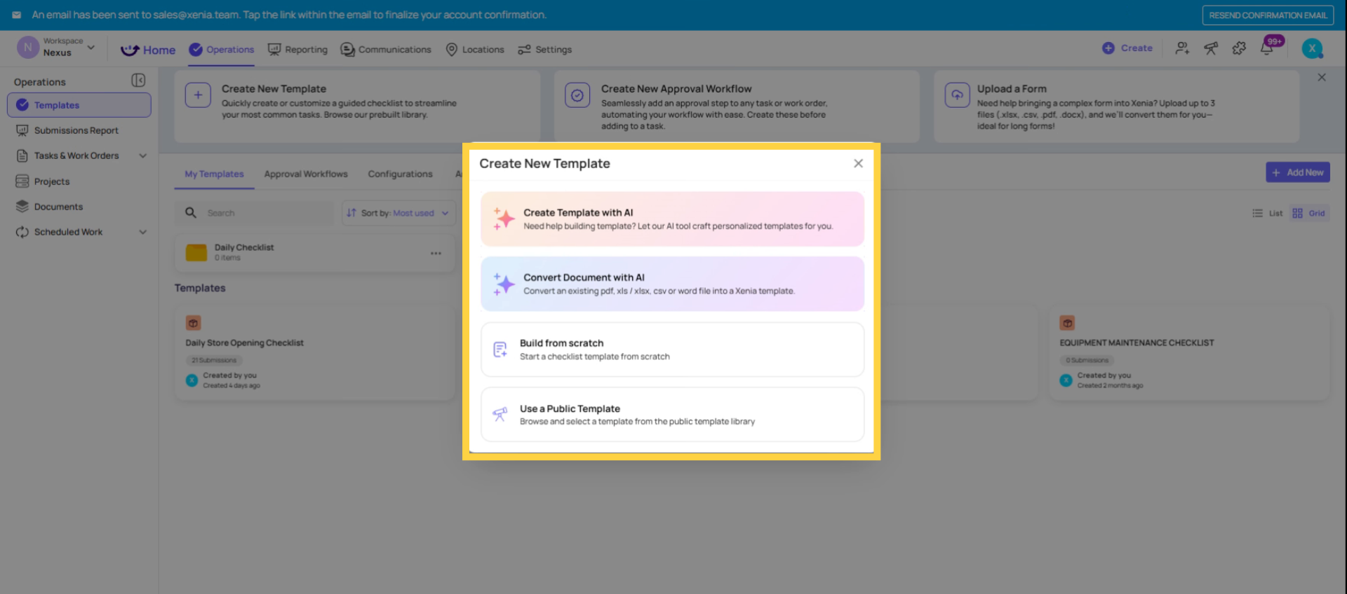 Select Template Name Guidelines
