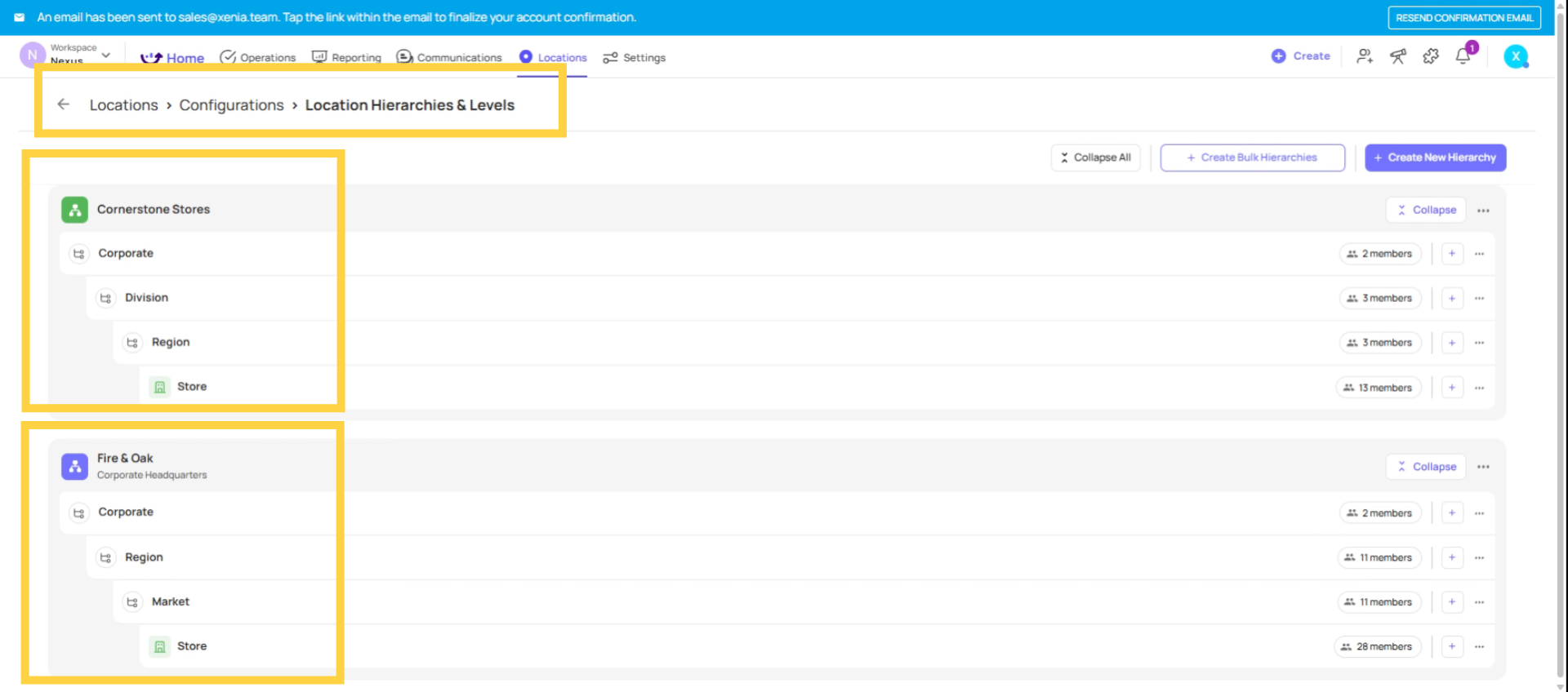 Rename Hierarchy Levels