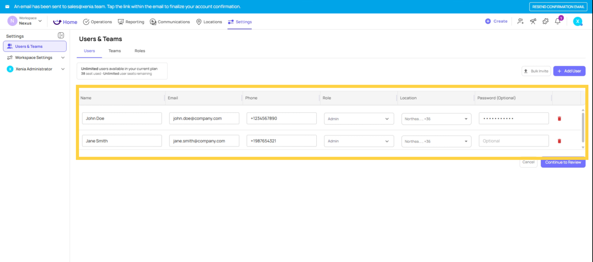 Validate Uploaded CSV
