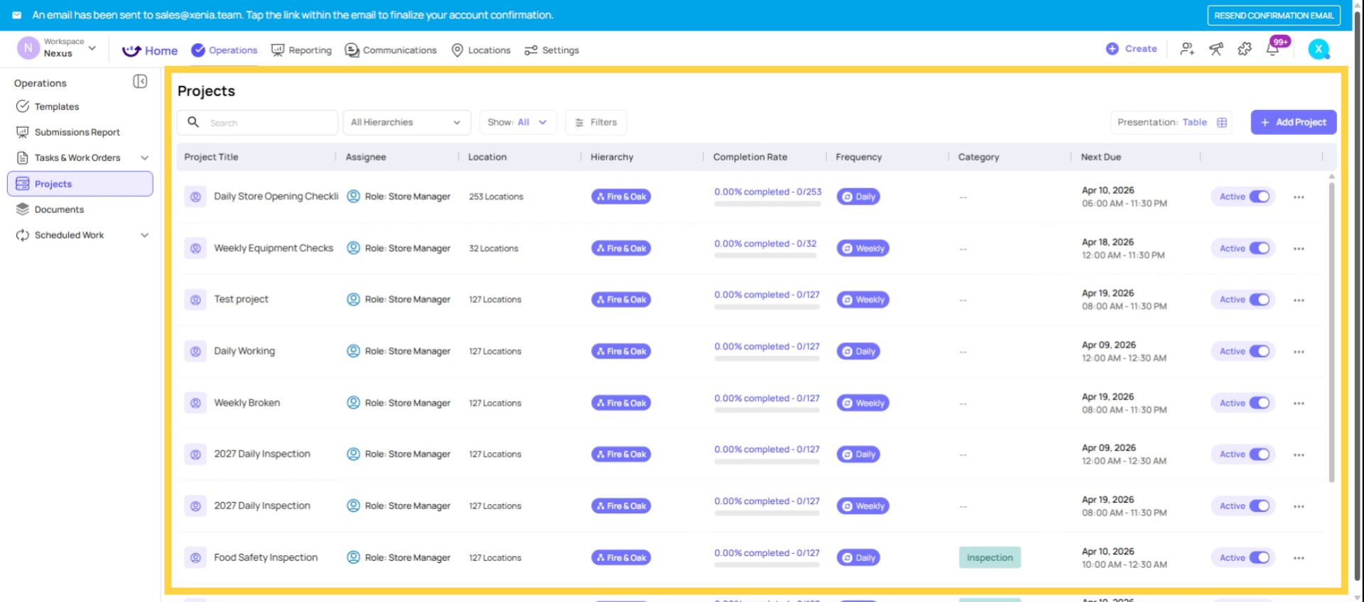 Understand Projects As Running Engine