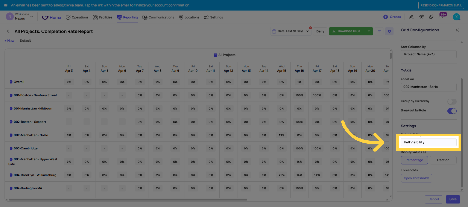 Select Full Visibility