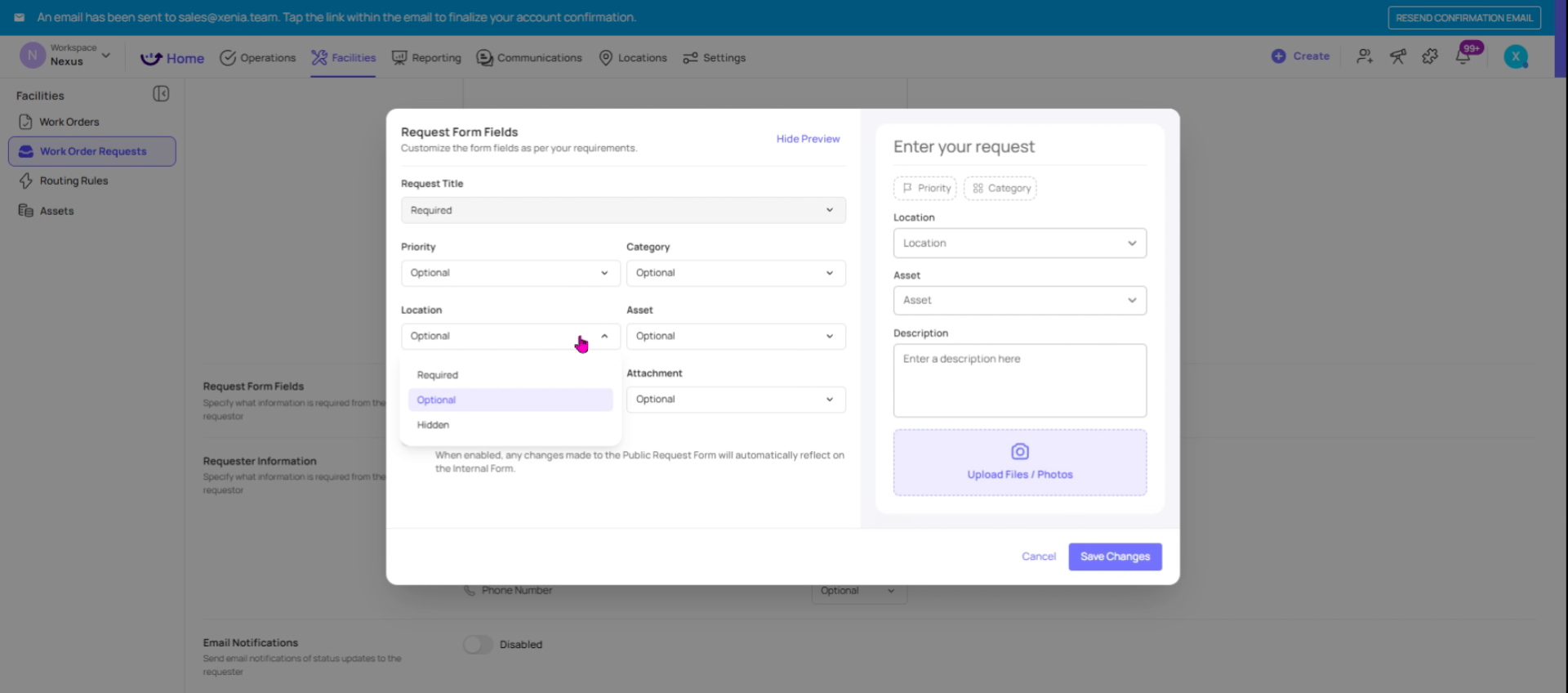 Apply Field Categories
