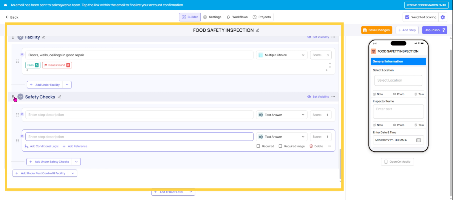 Reorder Sections Easily