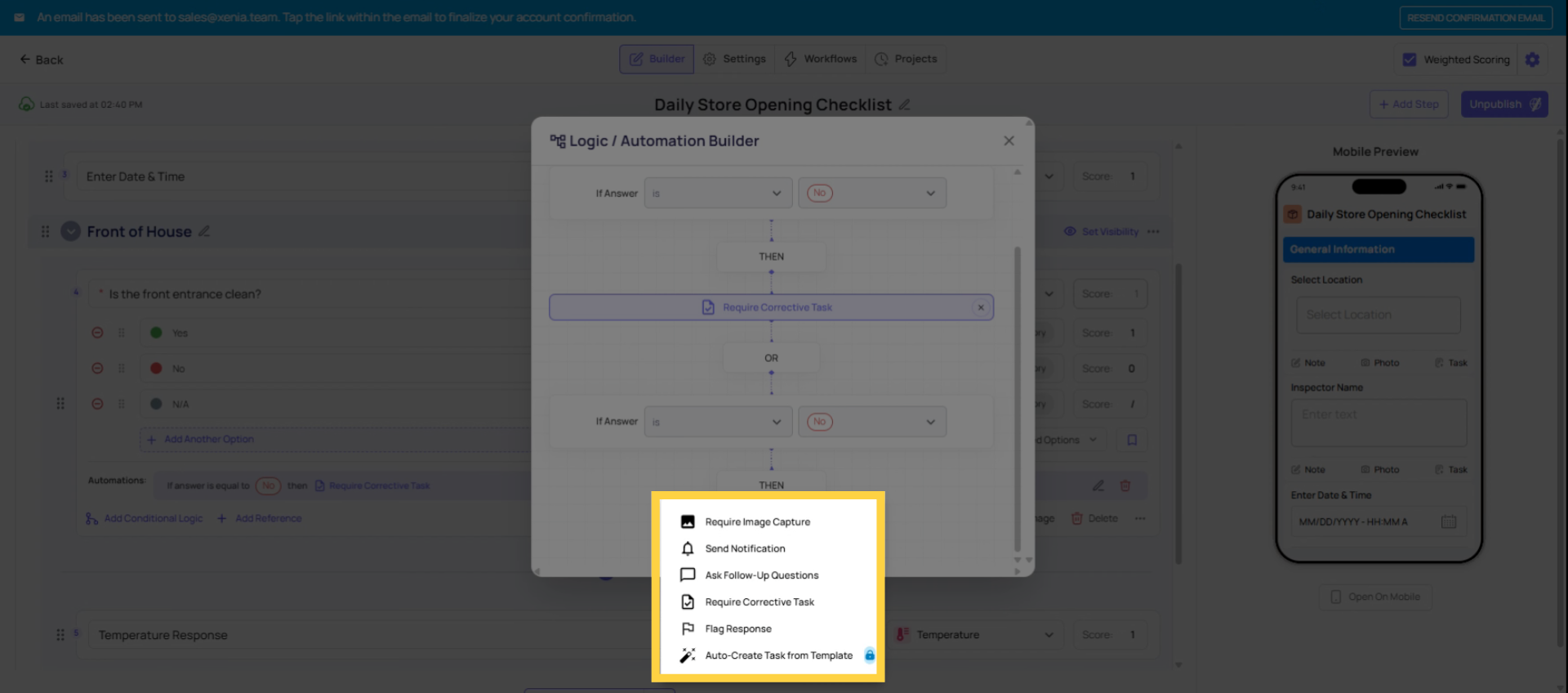 Manual Versus Auto Task Creation