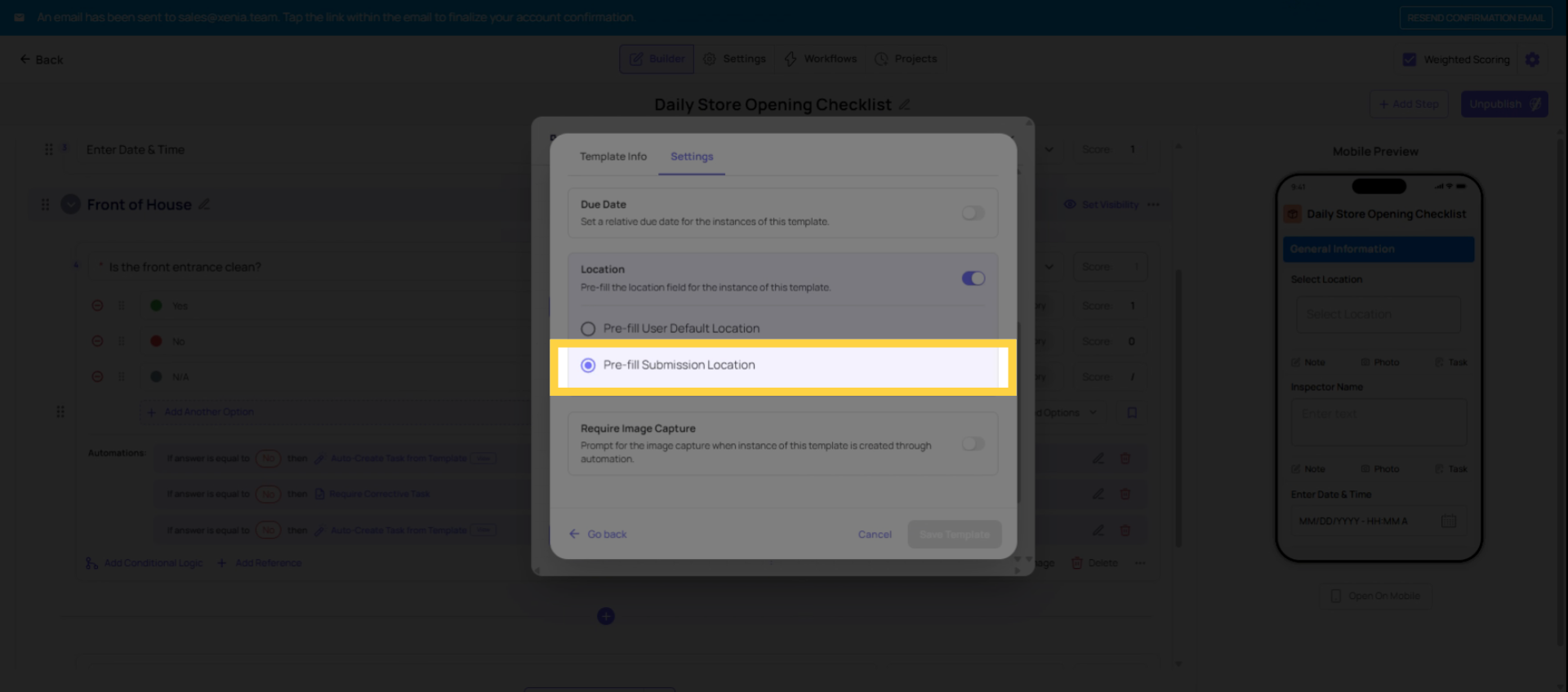 Importance of Submission Location
