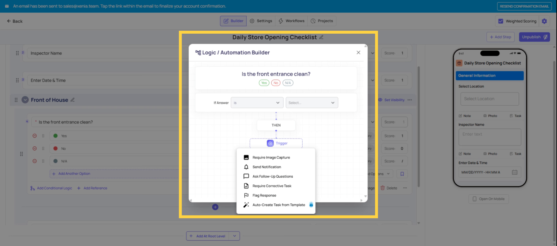 Decide Follow-Up Or Corrective Task
