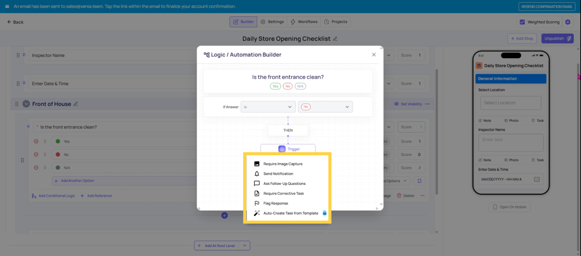 Explain Follow-Up Or Corrective Options