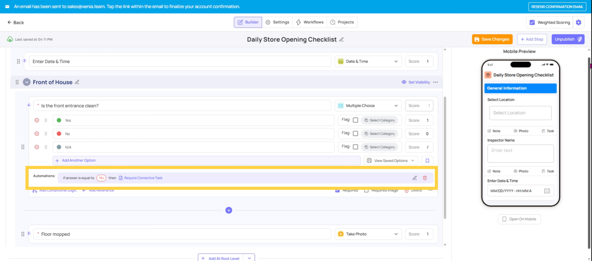 Use Corrective Task Appropriately