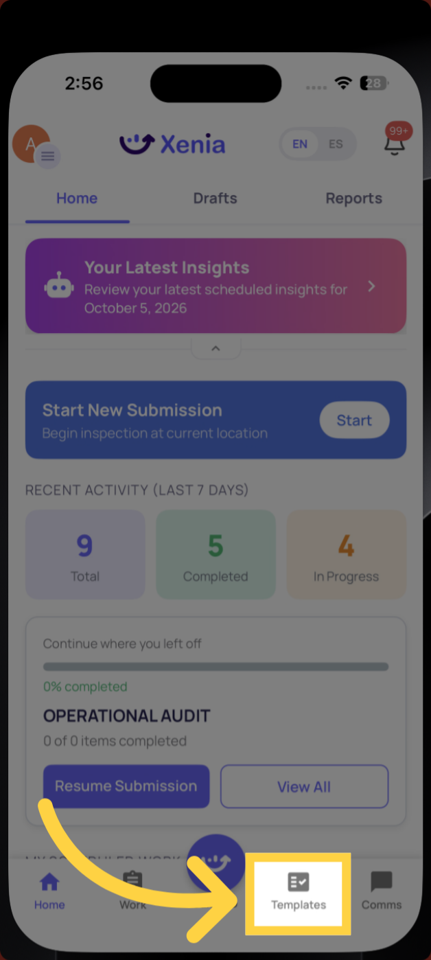 Access Inspection Options