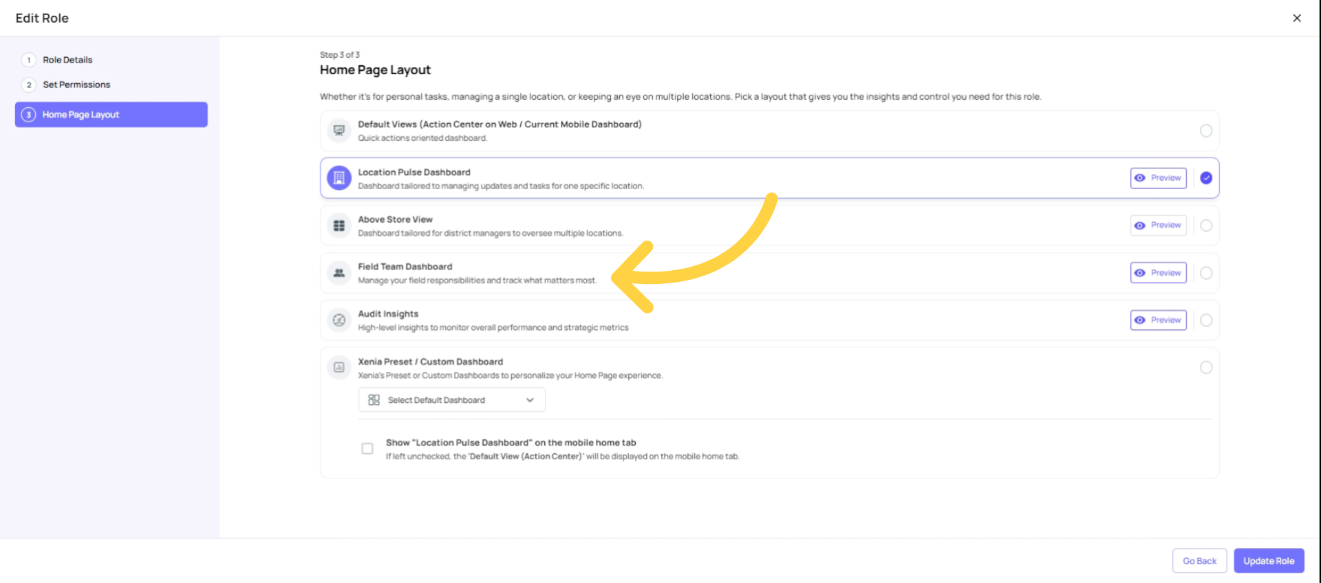 Field Team Dashboard Overview