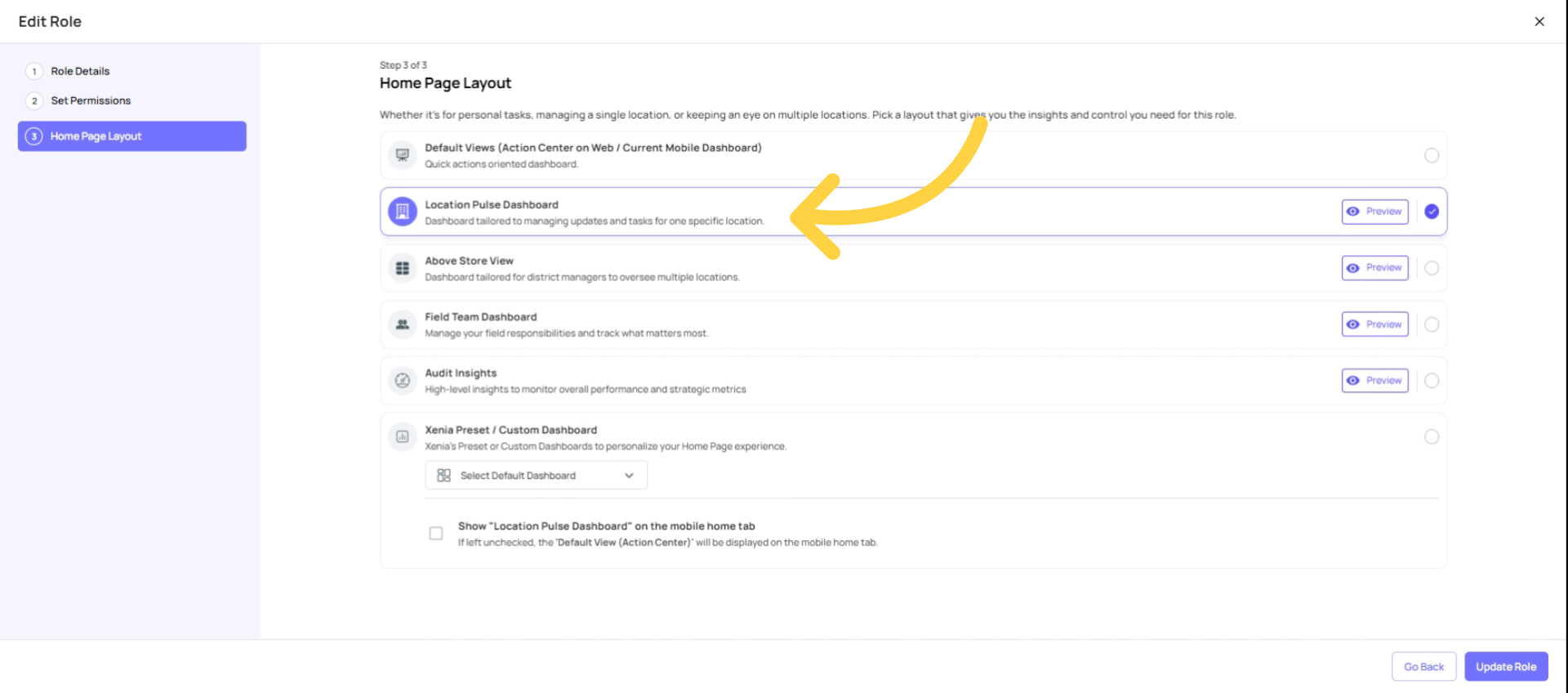 Location Pulse Dashboard Importance