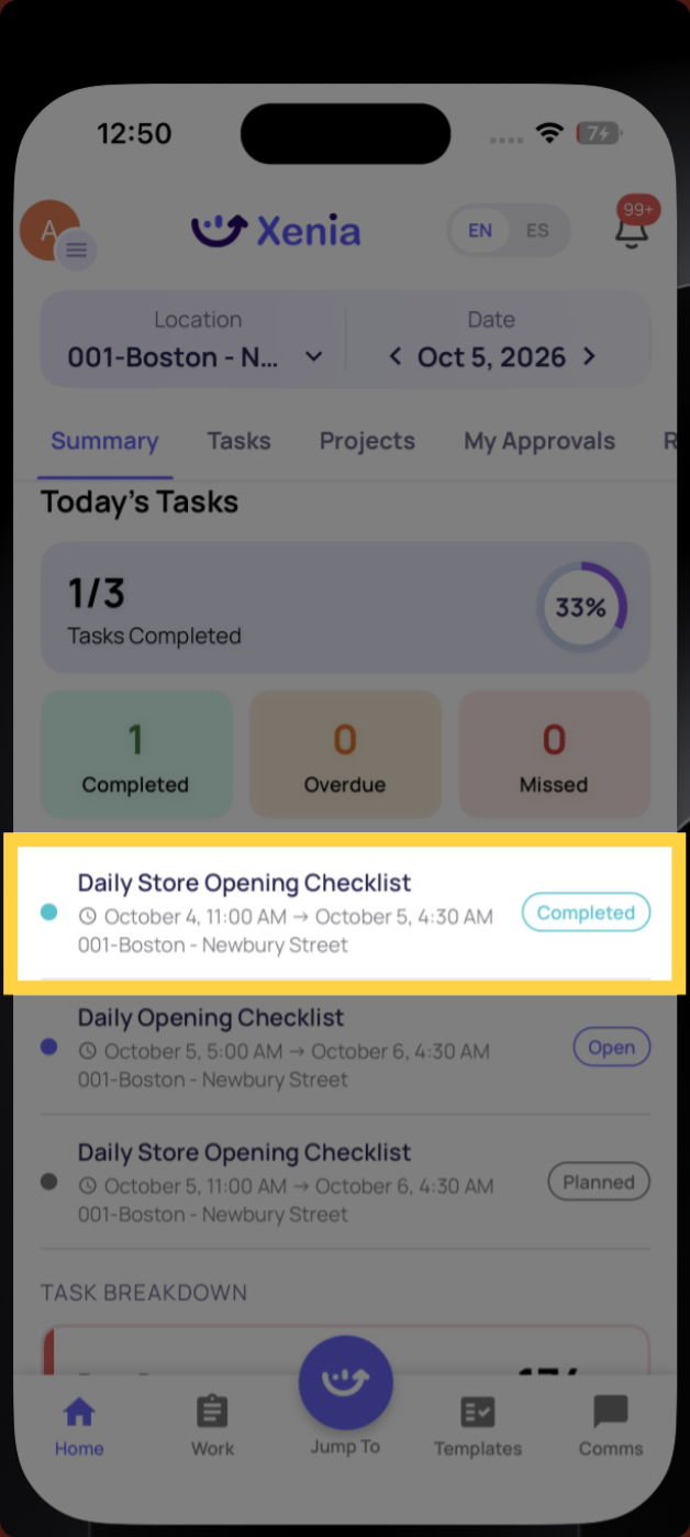 Access Overdue Checklist