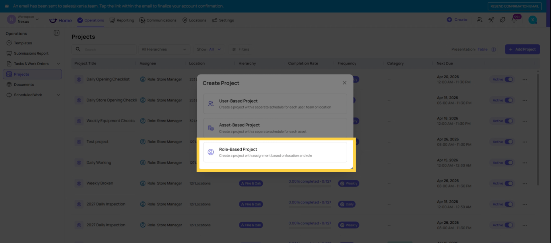Set Up Role-Based Assignment