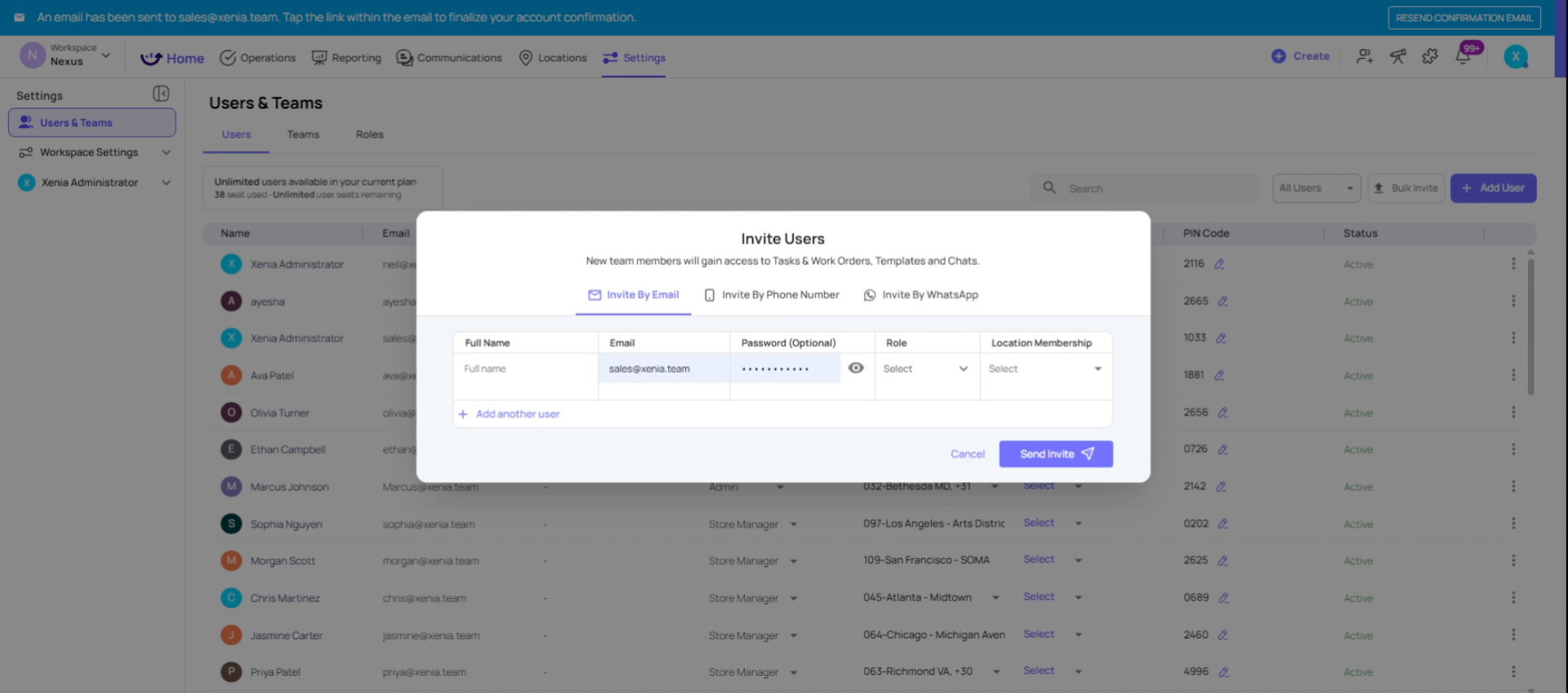 Set Location Membership Scope