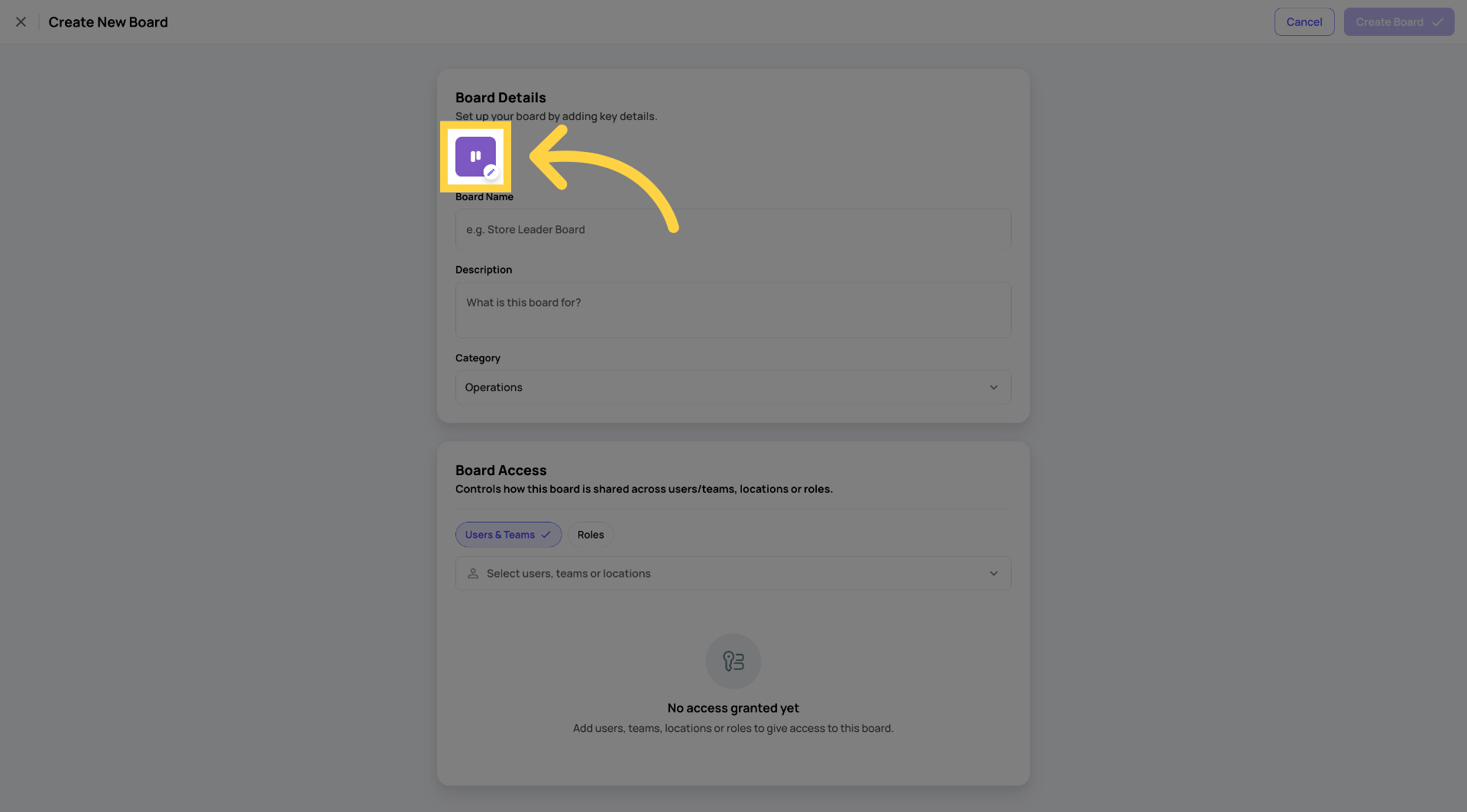 Interact With Board Element