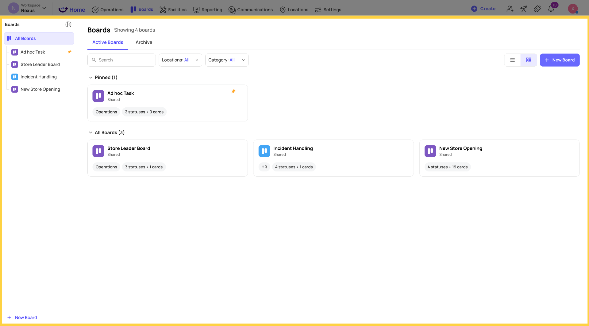 Access Boards Section