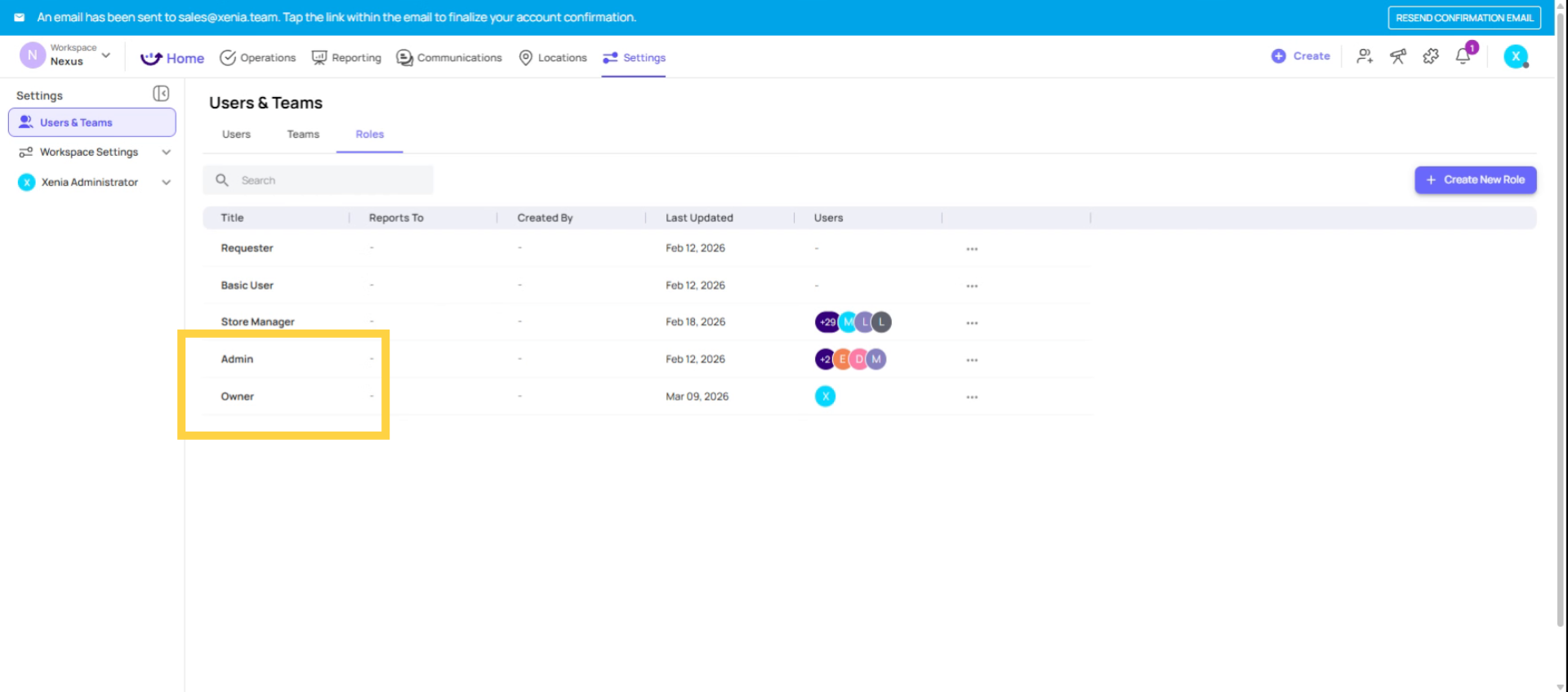 Identify Preset Roles