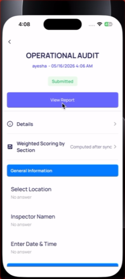 Use Manager Audit Review Features