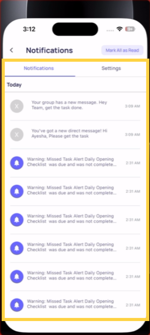 Manage Group Chat Notifications