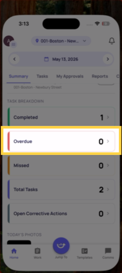 Handle Overdue Tasks