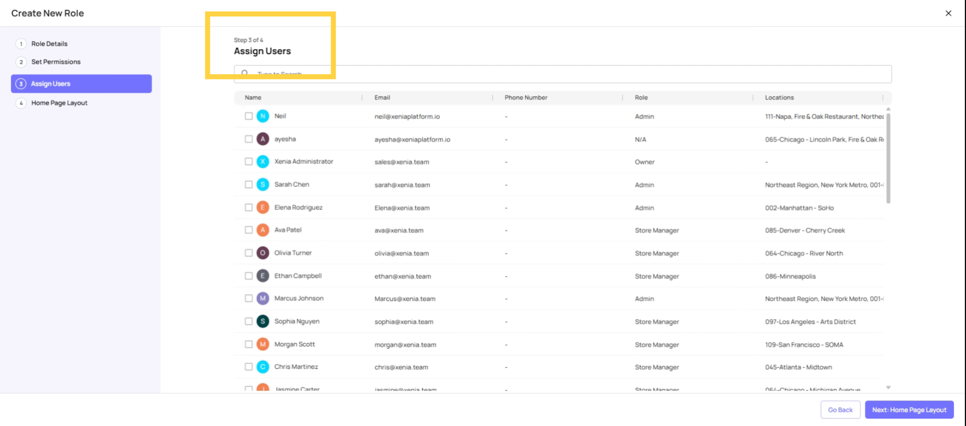 Assign Users To Role