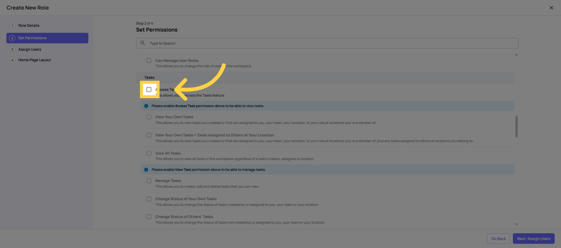 Enable Task Visibility