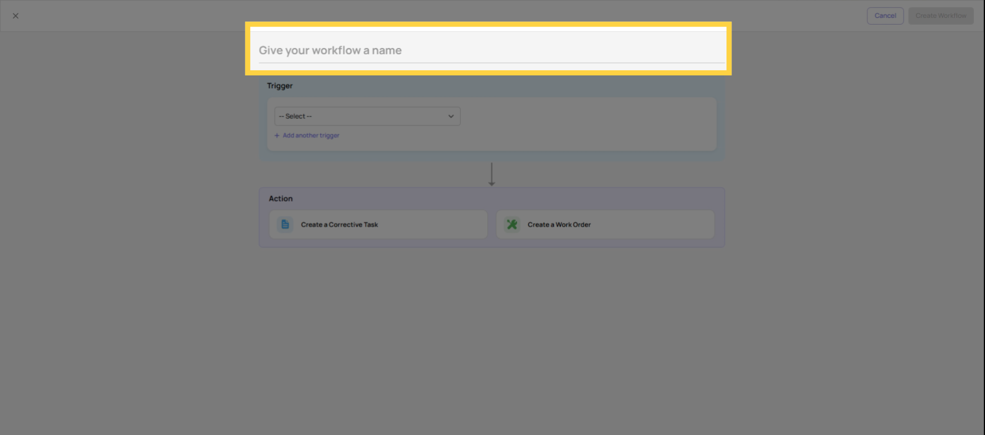 Configure Workflow Name