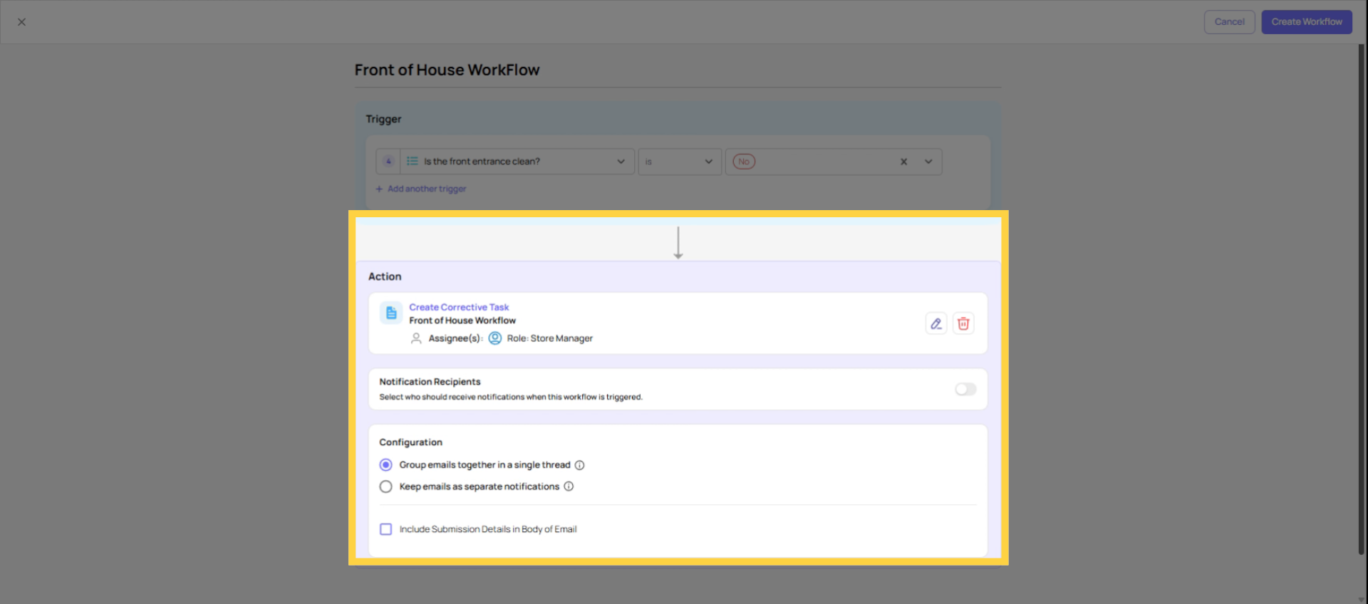Add Notification Recipients