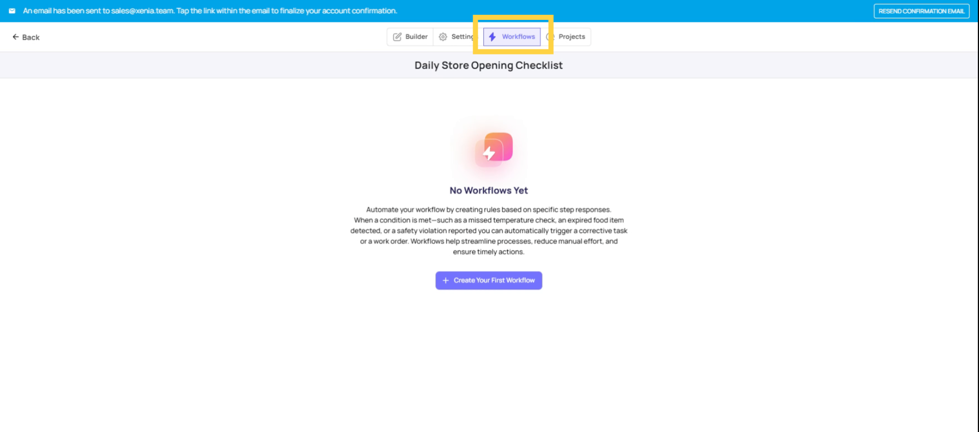 Create Corrective Task