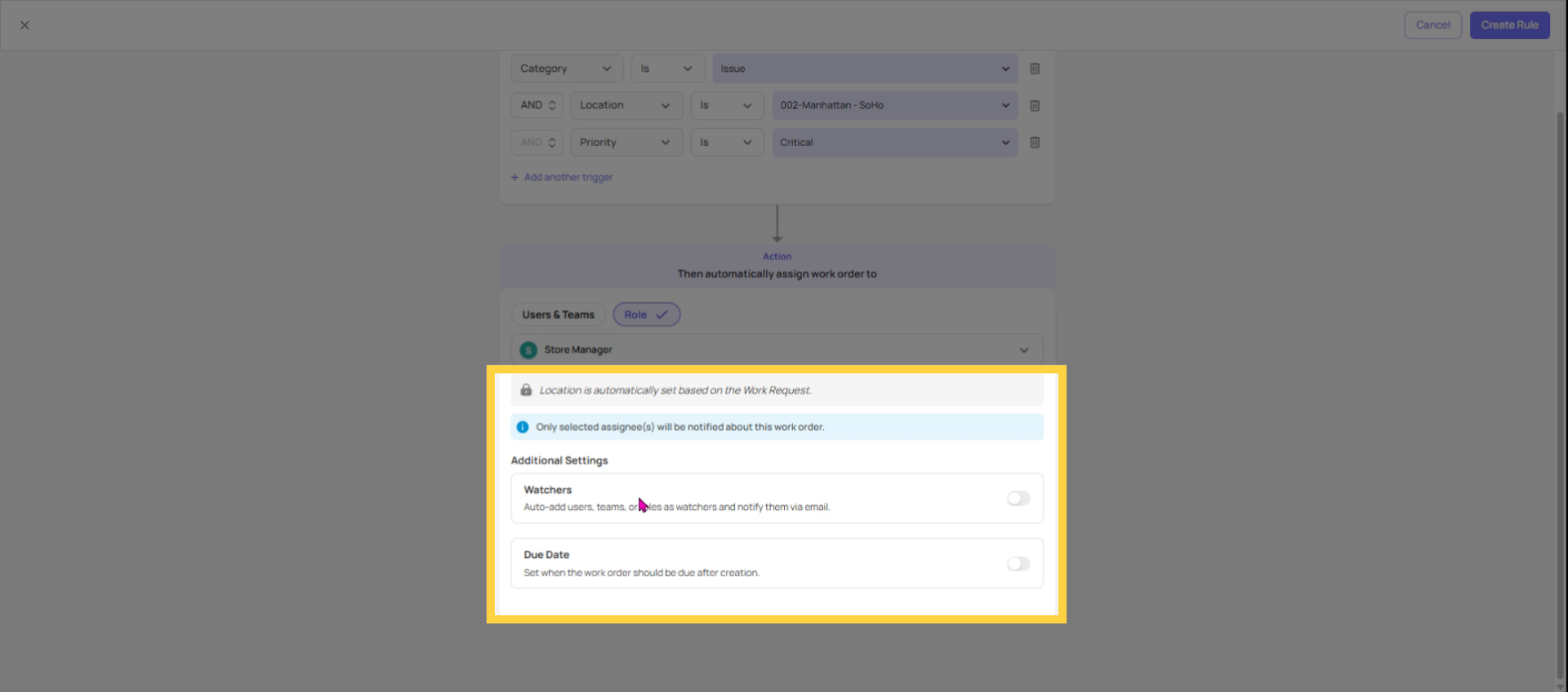 Add Watchers For Notifications