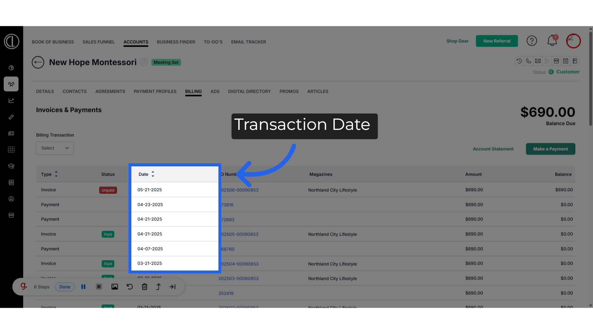 Transation Date