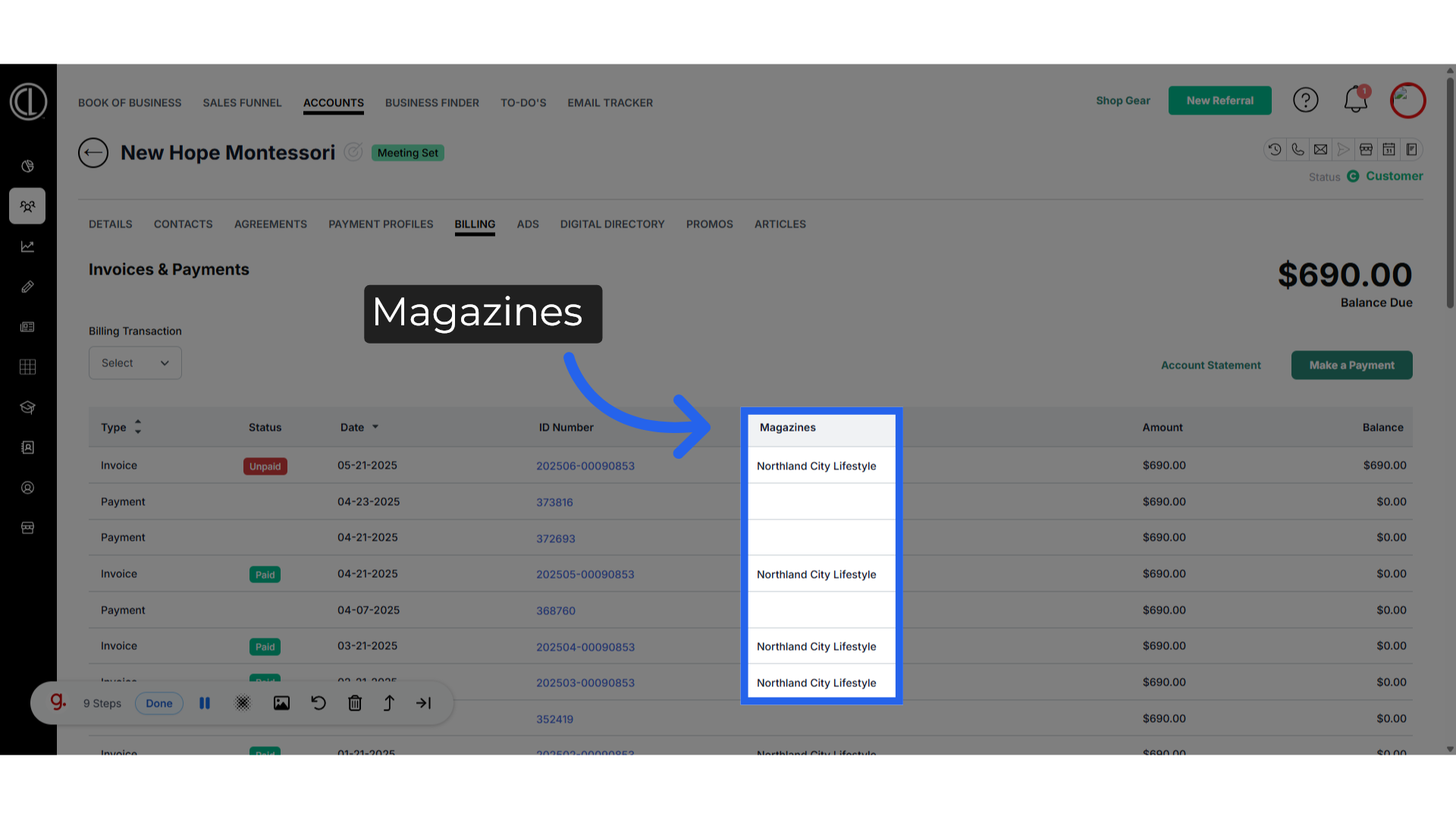 Magazines