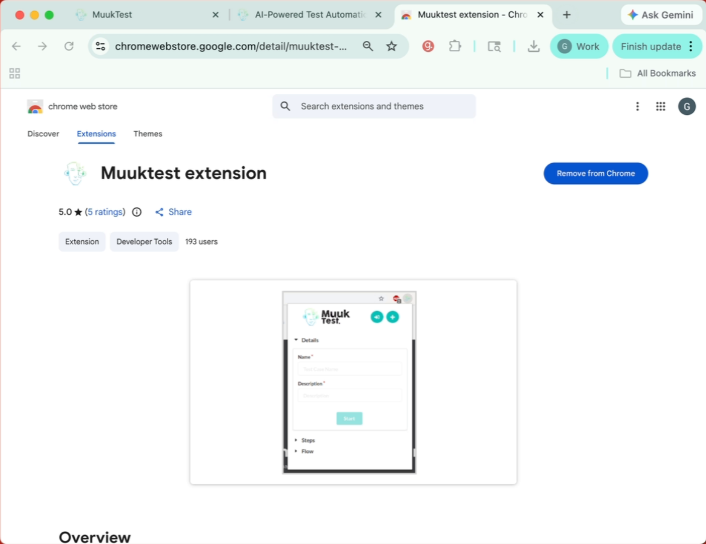 Navigate To Test Page