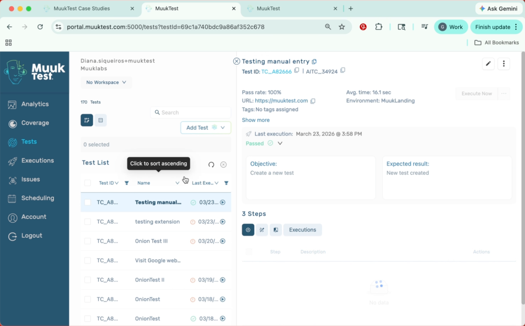 Import Steps To Muuktest