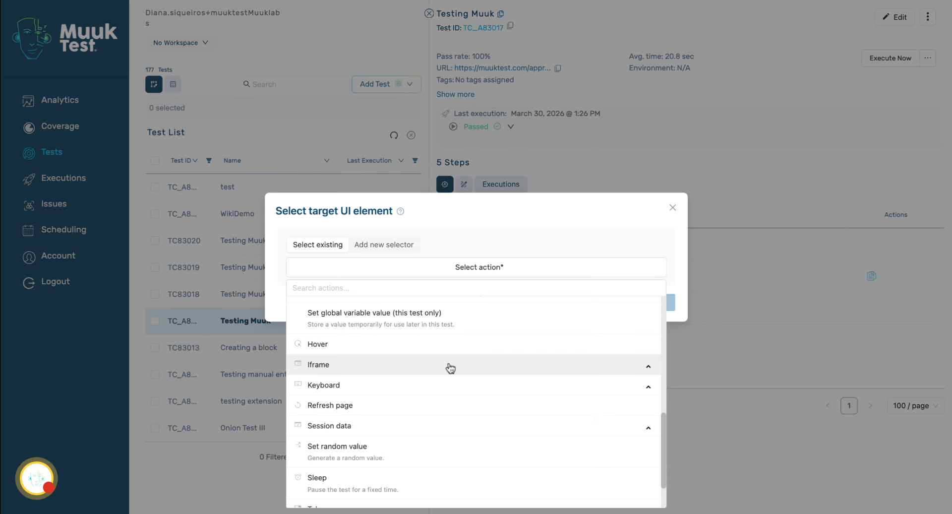 Switch Iframe Context