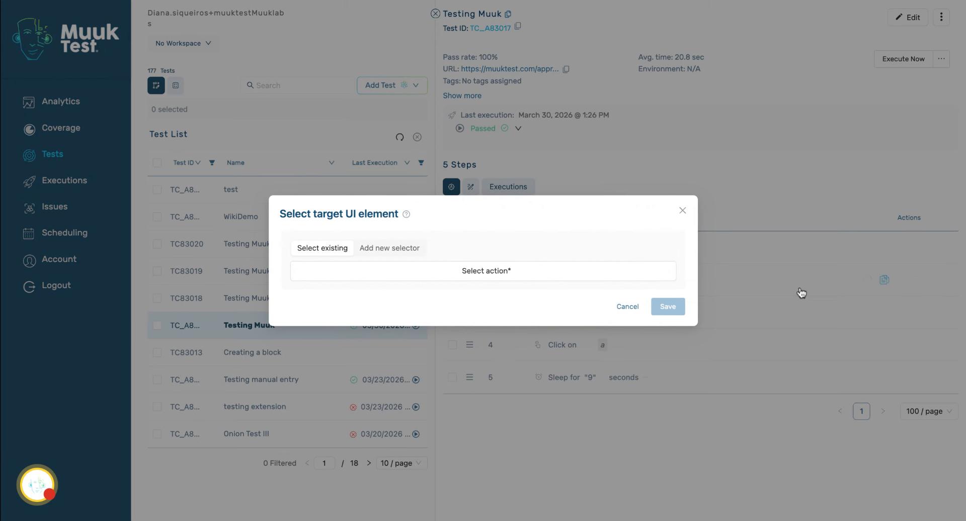 Review Action Categories