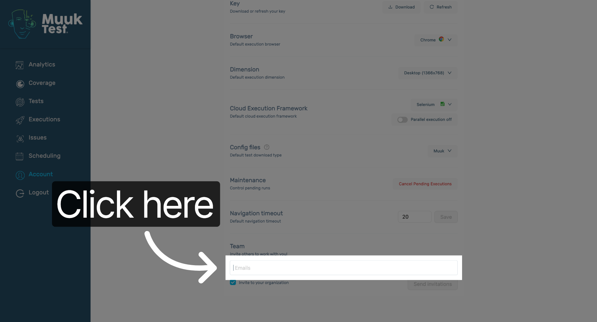 Open Invitation Section