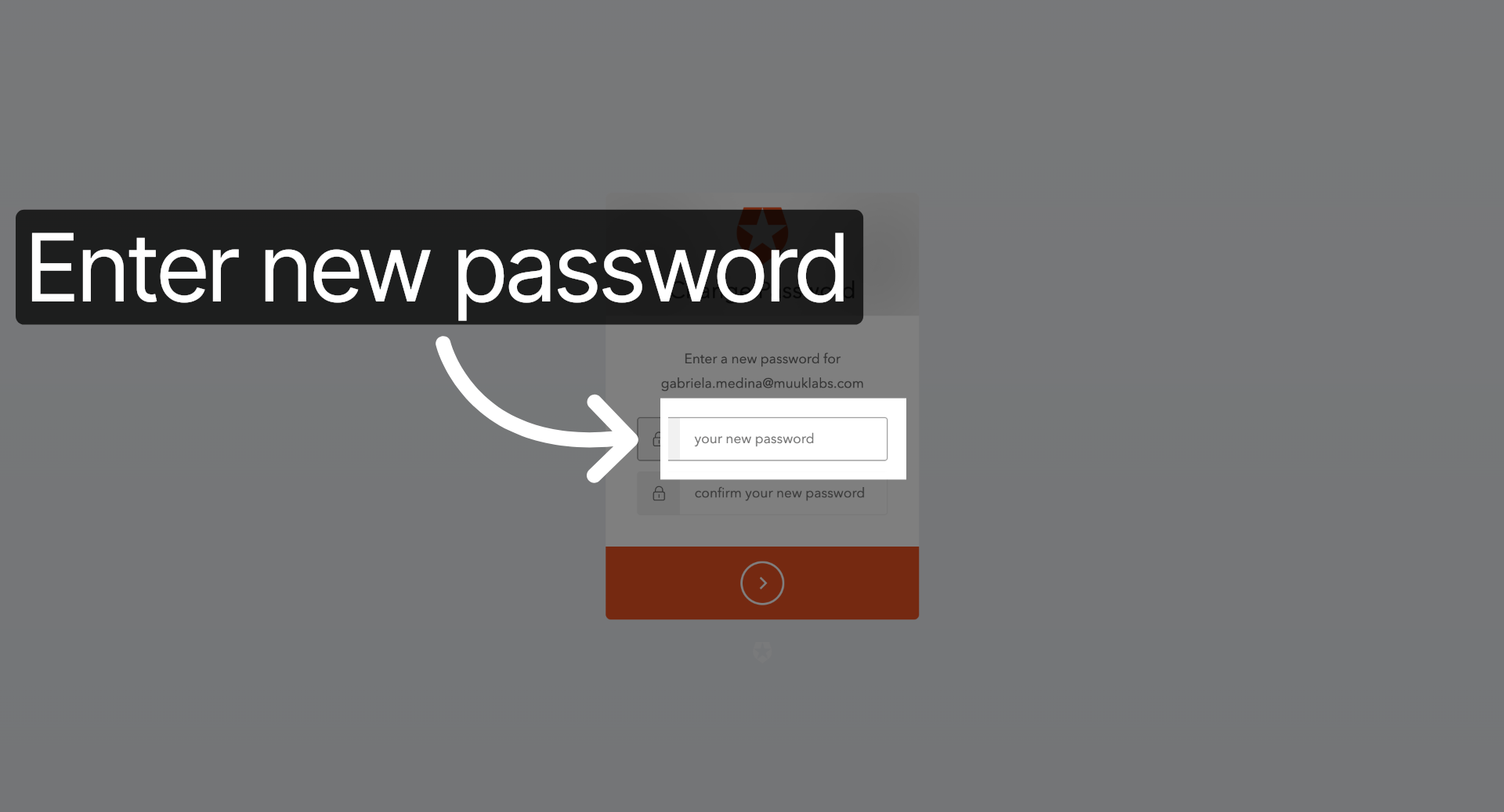 Enter New Password