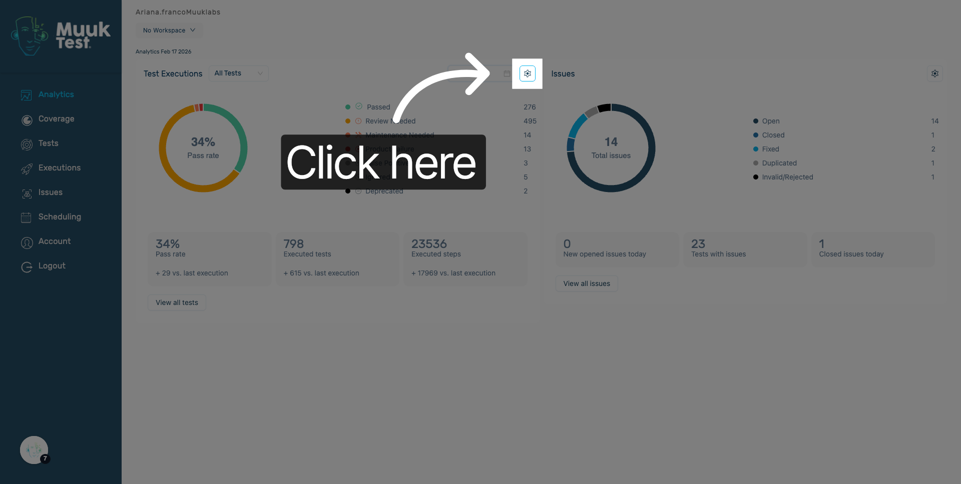 Expand Additional Filters